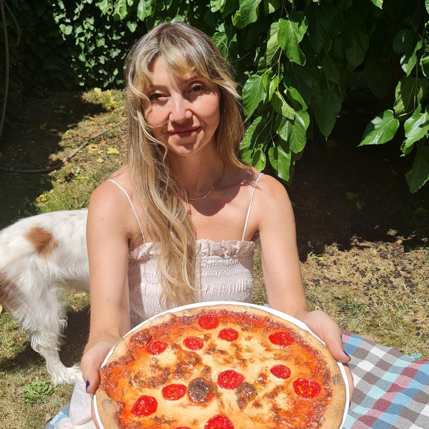 Fake Margherita Pizza Prop: Realistic Italian Food Display