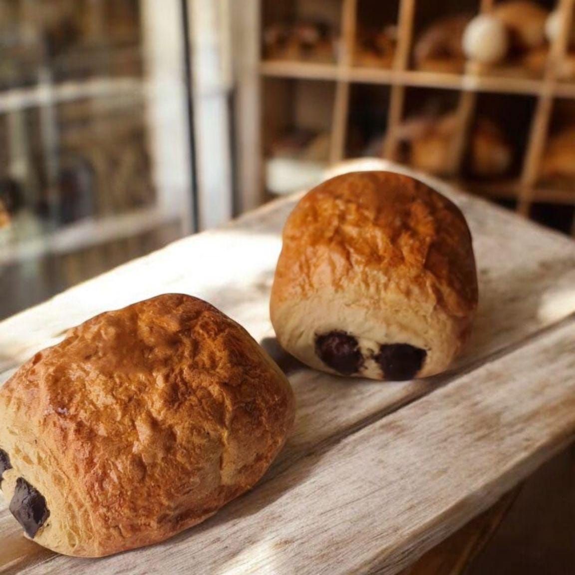 Replica  Croissant Chocolate for Bakery Display, Pain au Chocolat for stage props