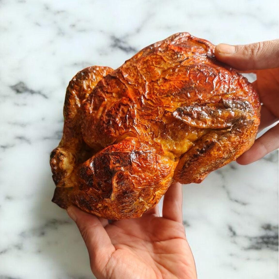 Realistic Fake Roasted Chicken: Restaurant Display, Kitchen Decor