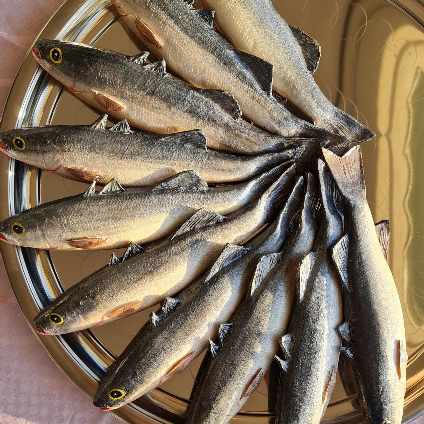 Double-Sided Faux Fish: Hanging Decoration, Fisherman Gift