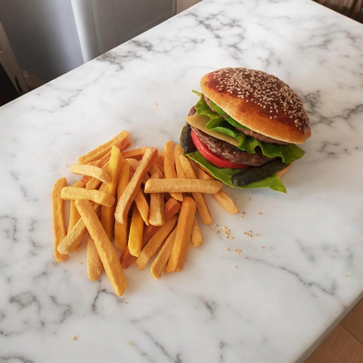 Replica French Fries 40pcs : Restaurant Decor