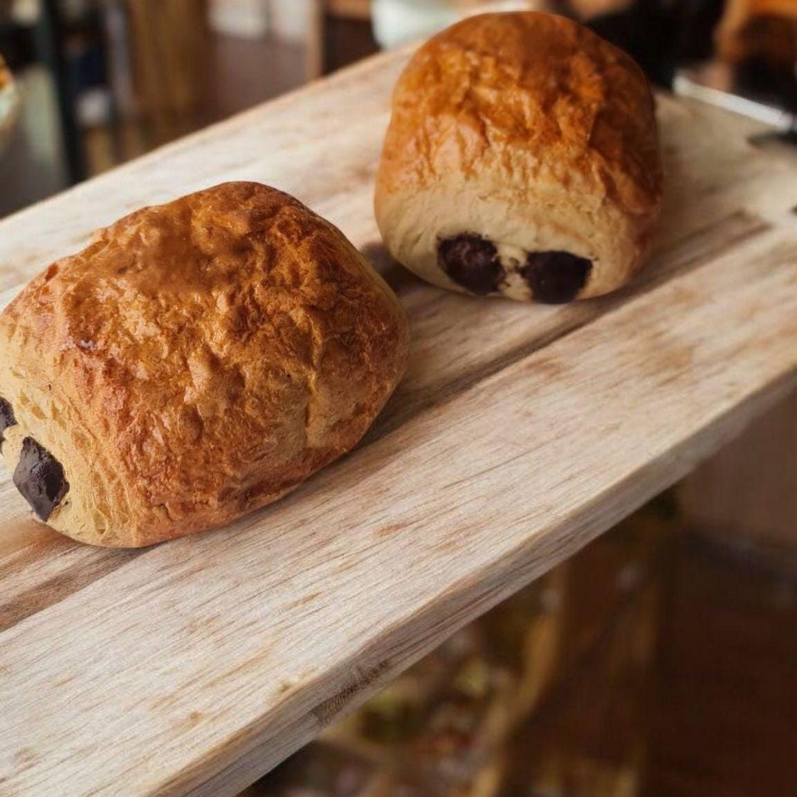 Replica  Croissant Chocolate for Bakery Display, Pain au Chocolat for stage props