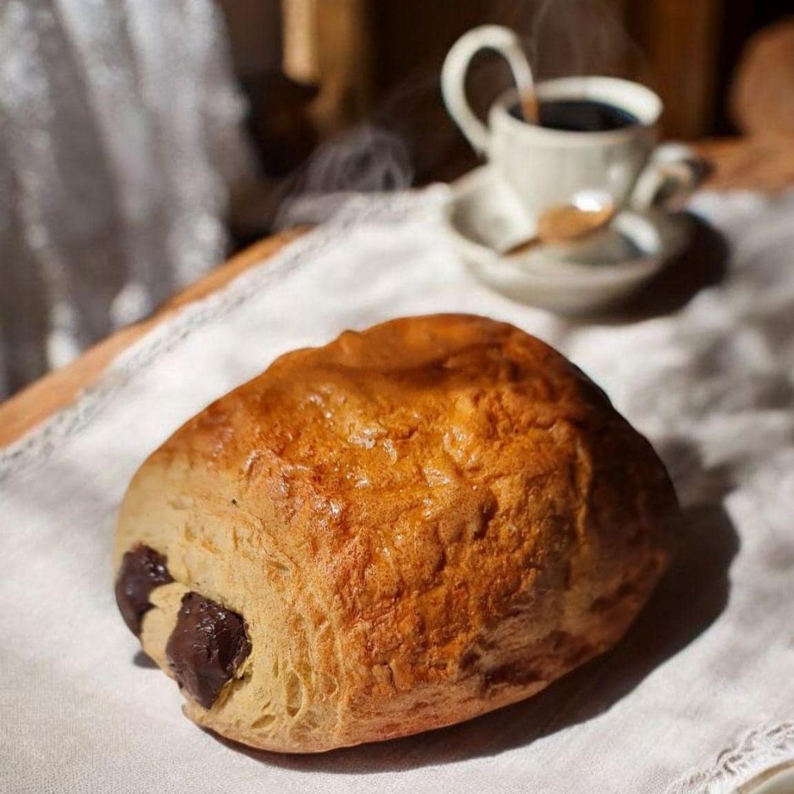 Replica  Croissant Chocolate for Bakery Display, Pain au Chocolat for stage props