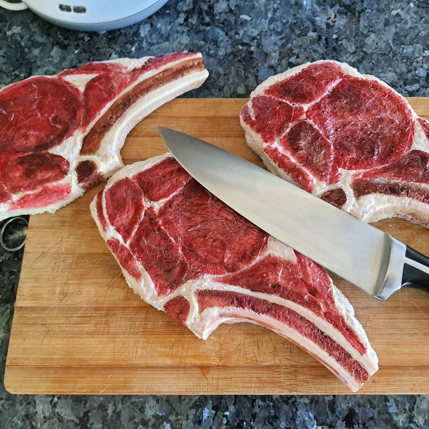 Fake Tomahawk Steak: Realistic Restaurant Display Prop