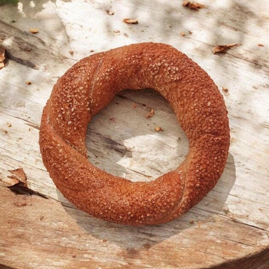 Realistic Turkish Bagel Replica: Faux Food Prop for Cafe Decoration