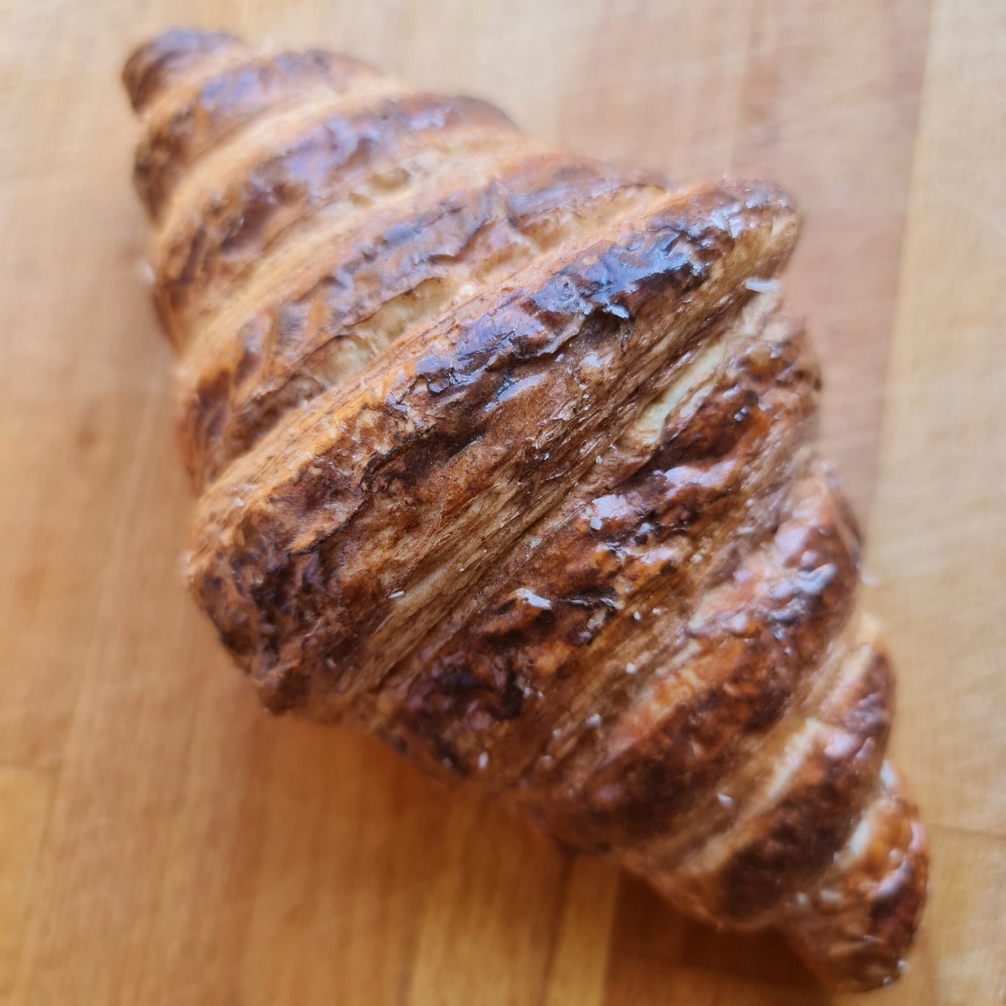 Realistic Fake Croissant: Bakery Display Prop