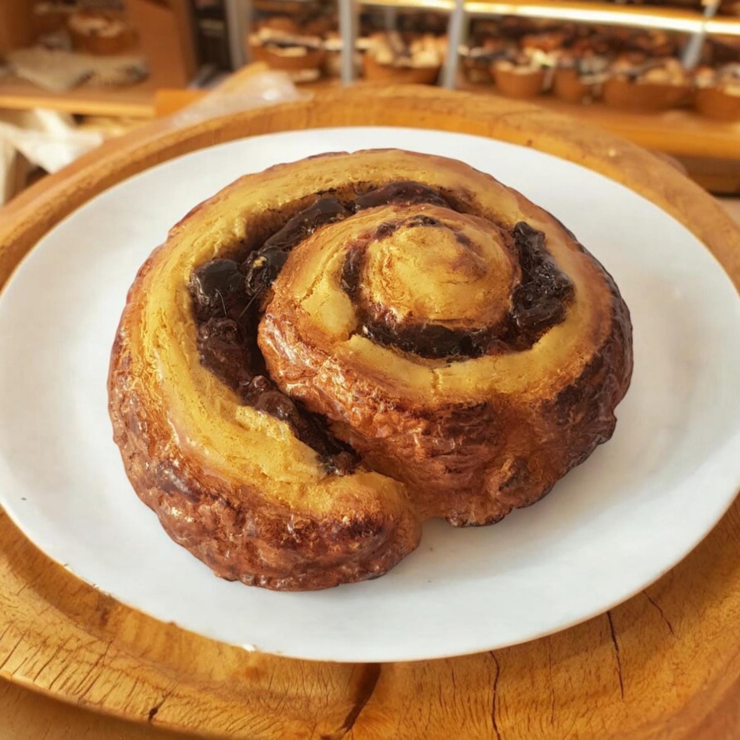Realistic Faux Croissant: Bakery Display Prop, Kitchen Decoration