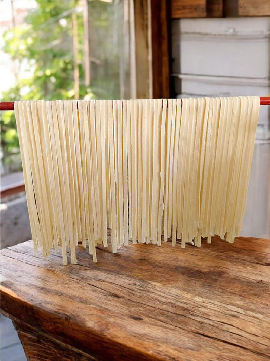Fake Fettuccine Pasta: Realistic Italian Food Prop, Restaurant Display