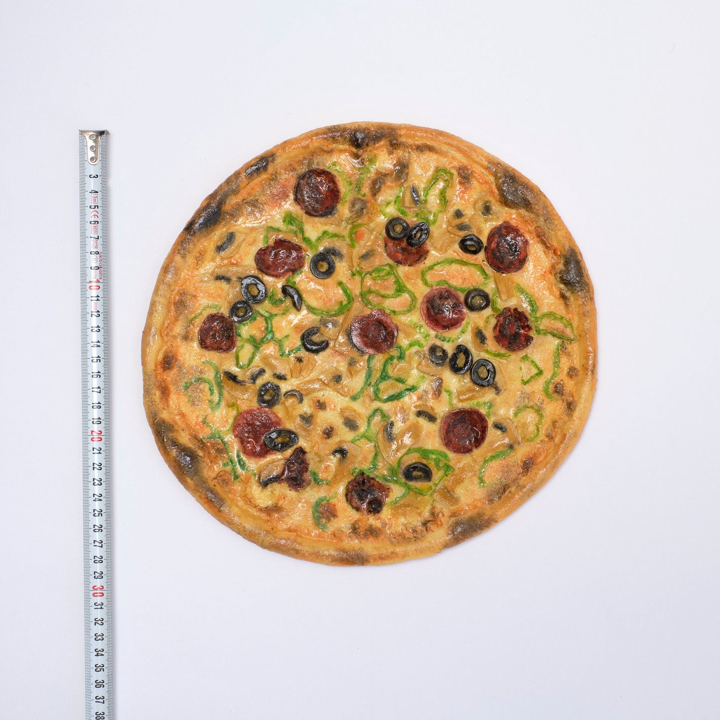 Realistic Fake Pizza Replica: Restaurant Display Food Prop