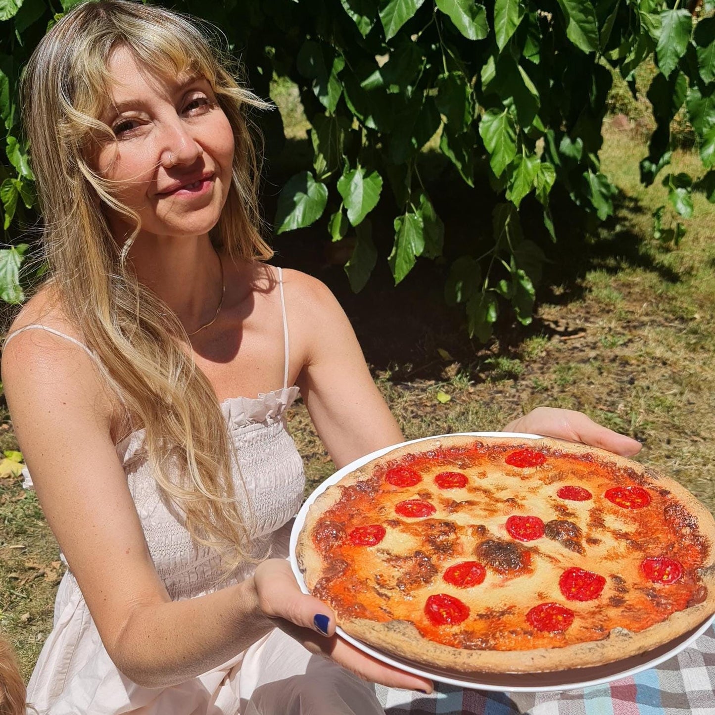 Fake Margherita Pizza Prop: Realistic Italian Food Display