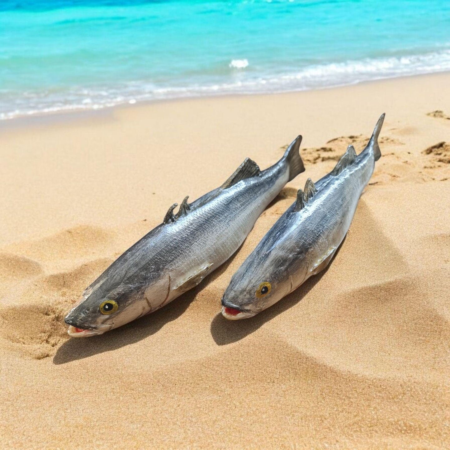 Double-Sided Faux Fish: Hanging Decoration, Fisherman Gift