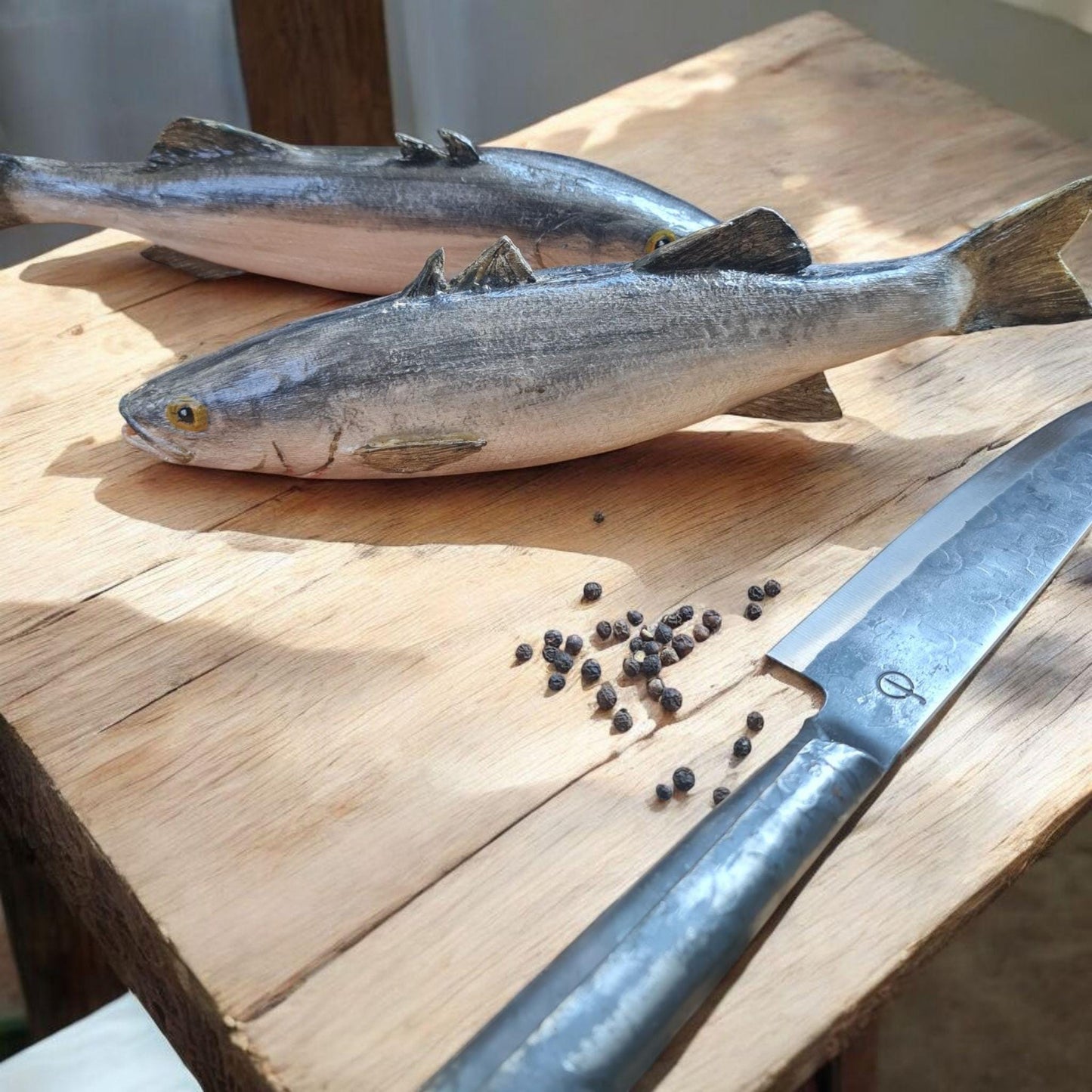 Double-Sided Faux Fish: Hanging Decoration, Fisherman Gift