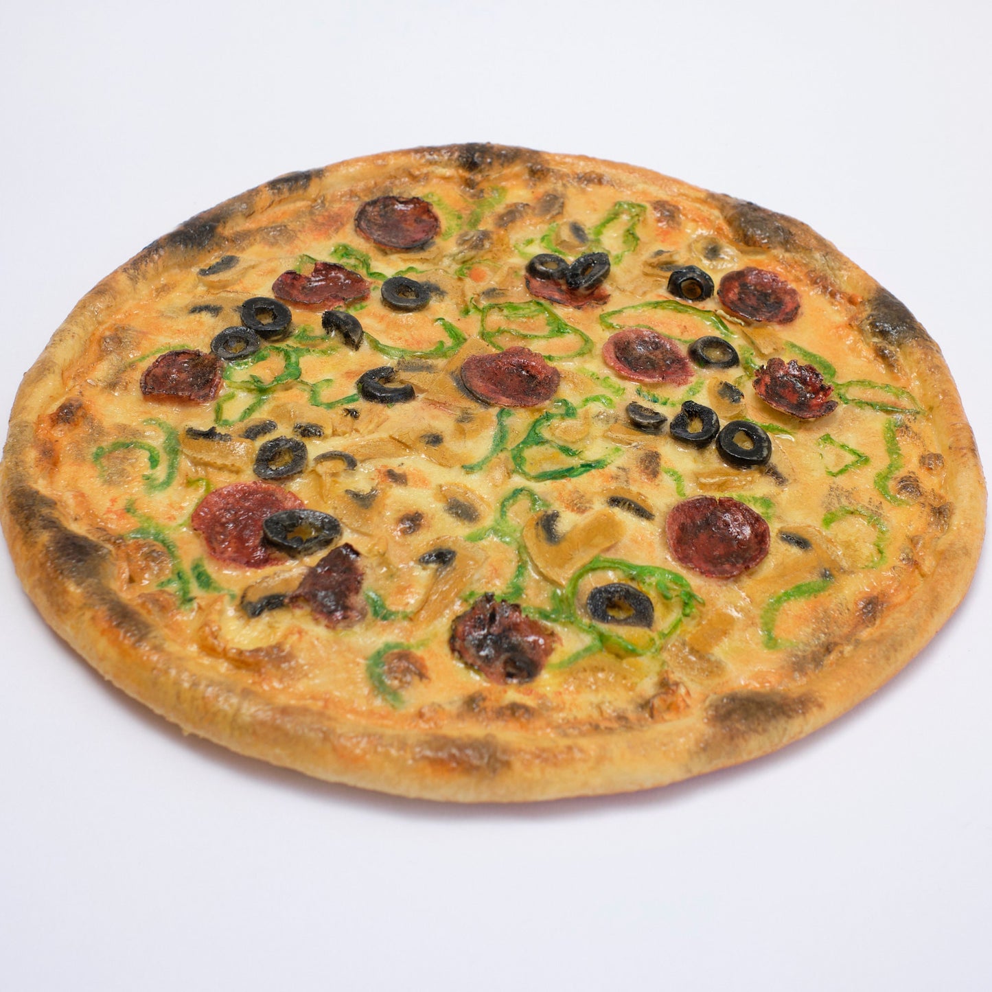Realistic Fake Pizza Replica: Restaurant Display Food Prop