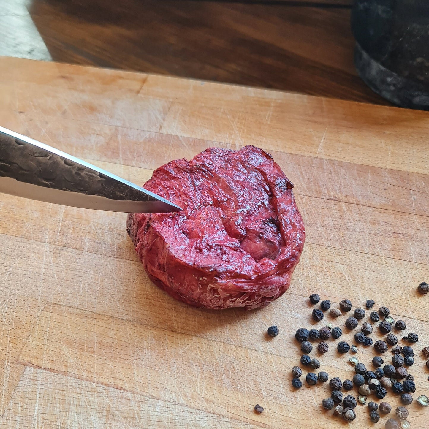 Faux Steak for Butcher Display, Realistic Filet Mignon Tenderloin  for Trade shows